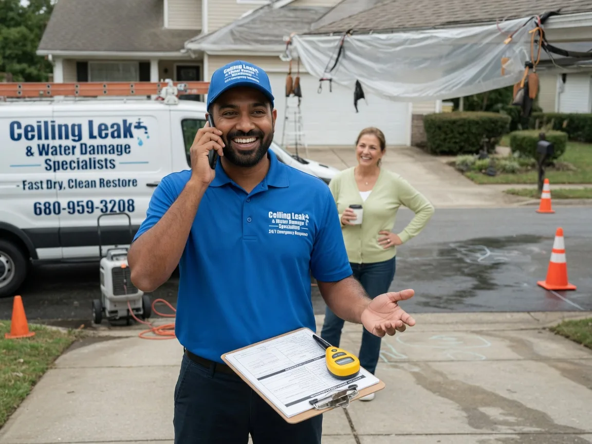 Ceiling Leak Cleanup Indianola, IL FAQs